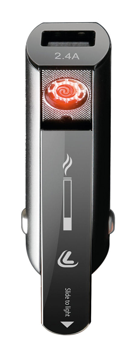 Plasma Usb caricabatteria 1 USB accendino elettrico Fast Charge 2100 mA 12/24V 38825