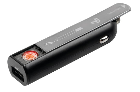 Plasma Usb caricabatteria 1 USB accendino elettrico Fast Charge 2100 mA 12/24V 38825