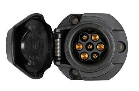 Lampa Presa 7 poli + 1 contatto retronebbia 38985