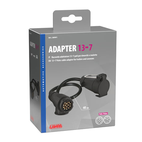 Lampa Adattatore 13<->7 poli con cablaggio da 40 cm 38991