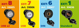 Lampa Ext, alloggiamento Singolo 39008