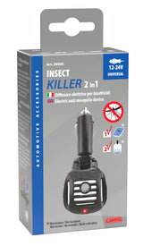 Lampa Killer 2 in 1, diffusore elettrico per insetticidi, 12/24V 39030