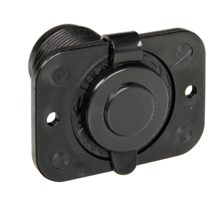 Lampa Ext-1, presa corrente, montaggio ad incasso, 12/24V 39036