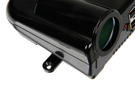 Lampa Power Center, presa corrente doppia con USB, 12/24V 39039
