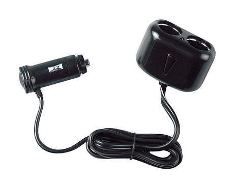 Lampa Presa corrente doppia con prolunga 12/24V 9058 39058