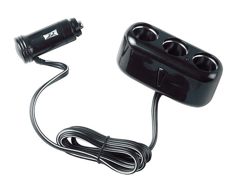 Lampa Presa corrente tripla con prolunga 12/24V 9059 39059