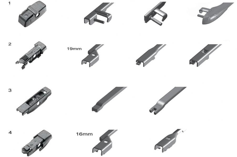 Escobilla limpiaparabrisas Bosch Aerotwin AP26U