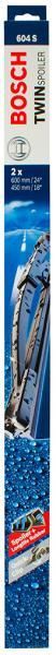 Escobillas limpiaparabrisas Bosch Twin Spoiler 604S