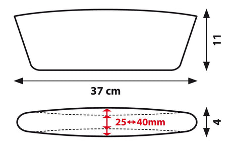 Lampa Tasche riempi spazio, 2 pz 40097