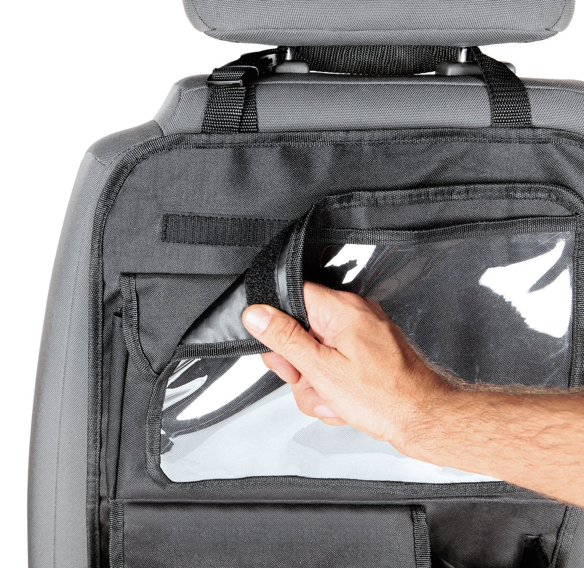 Lampa Organizer con porta tablet per sedili 40102