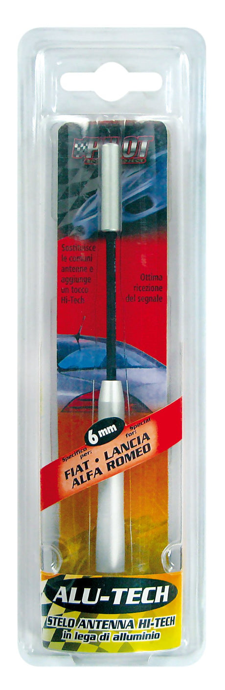 Pilot Alu-Tech -  6 mm - Alluminio 0151