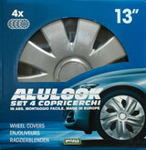 Cora Satz mit 4 13'' Alulook Aura Radkappen