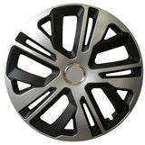Cora Satz mit 4 Radkappen, 16 Zoll, Alulook Raven Mix
