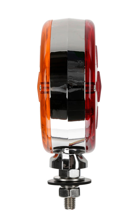 Lampa Loki-Star, luce decorativa, doppia funzione - 54 Led - 12/24V - Rosso/Arancio 41463