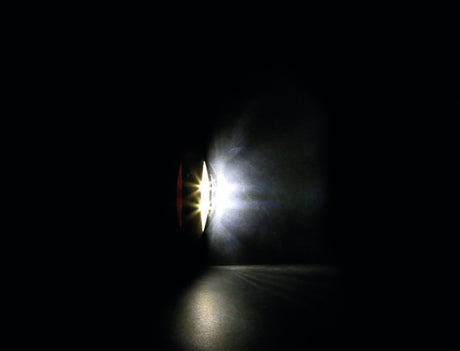 Lampa Luce supplementare a 4 Led bianco/rosso, 9/32V - Scocca nero 41477