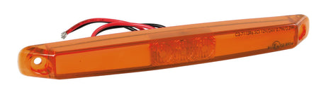 Lampa Luce ingombro a 13 Led, 12/24V - Arancio 41479