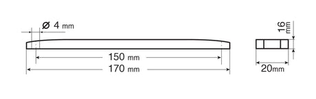 Lampa Luce ingombro a 13 Led, 12/24V - Rosso 41480