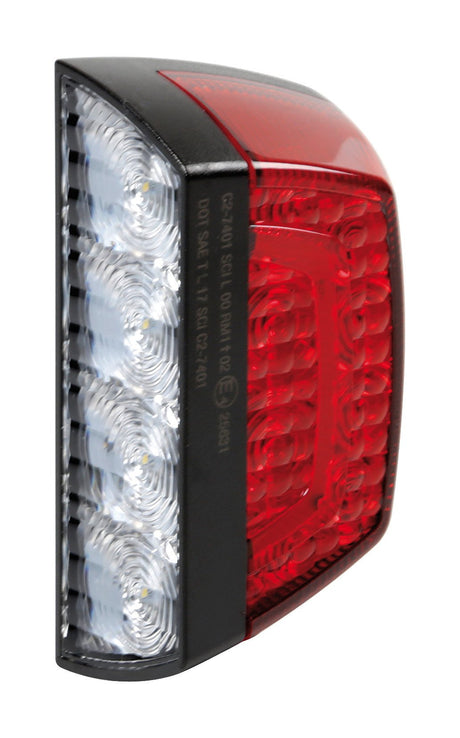 Lampa Fanale posteriore a Led, illuminazione targa e luce di posizione, 12/24V 41481