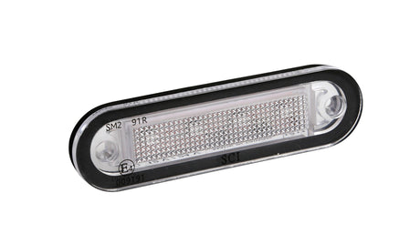 Lampa Premium, luce a 4 led, montaggio ad incasso, 12/24V - Arancio 41497