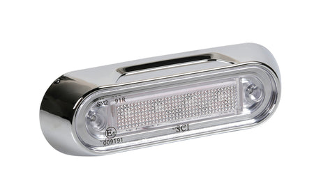 Lampa Premium, luce a 4 led, montaggio superficie, 12/24V - Arancio 41500