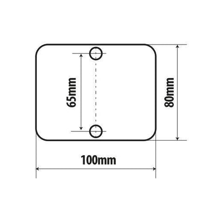 Lampa Faro retronebbia a Led, 12/24V 41509