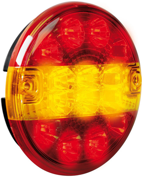 Lampa Fanale rotondo posteriore Led 3 funzioni, 12/24V 41529