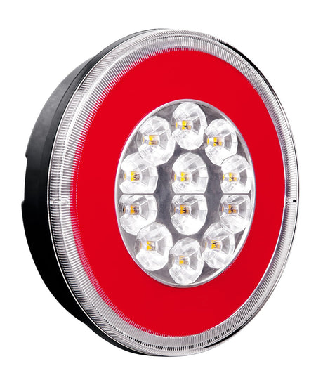 Lampa O-Led, Fanale rotondo retromarcia e posizione, 12/24V 41535