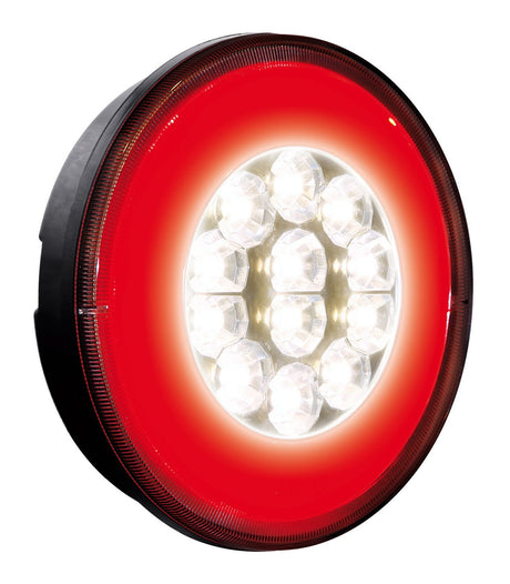Lampa O-Led, Fanale rotondo retromarcia e posizione, 12/24V 41535