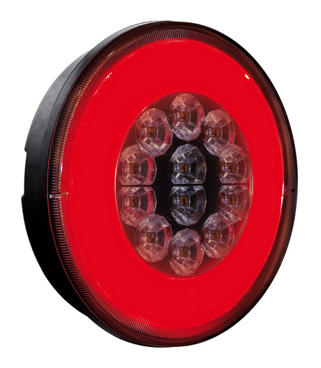 Lampa O-Led, Fanale rotondo retromarcia e posizione, 12/24V 41535
