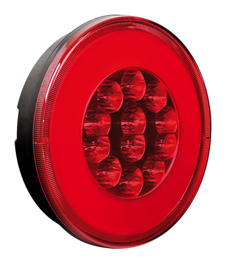 Lampa O-Led, Fanale rotondo retronebbia e posizione, 12/24V 41536