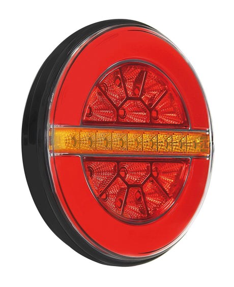 Lampa Dynamic O-Led, Fanale retronebbia, 3 funzioni, 12/24V - Sinistro 41550
