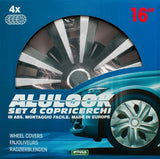 Cora Satz mit 4 16'' Alulook Terra Mix Radkappen