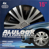 Cora Satz mit 4 Radkappen, 15 Zoll, Glory Mix