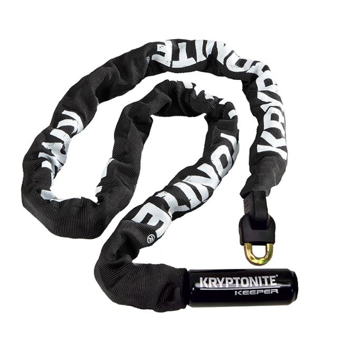 Cadena antirrobo para motocicleta Kryptonite KEEPER de 170 cm con candado integrado