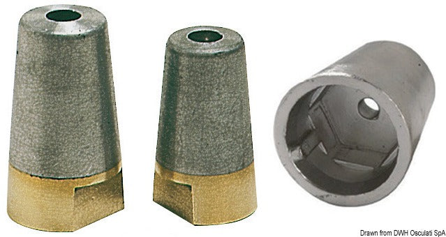 Osculati Solo anodo per assi 35 mm Alluminio 43.265.53