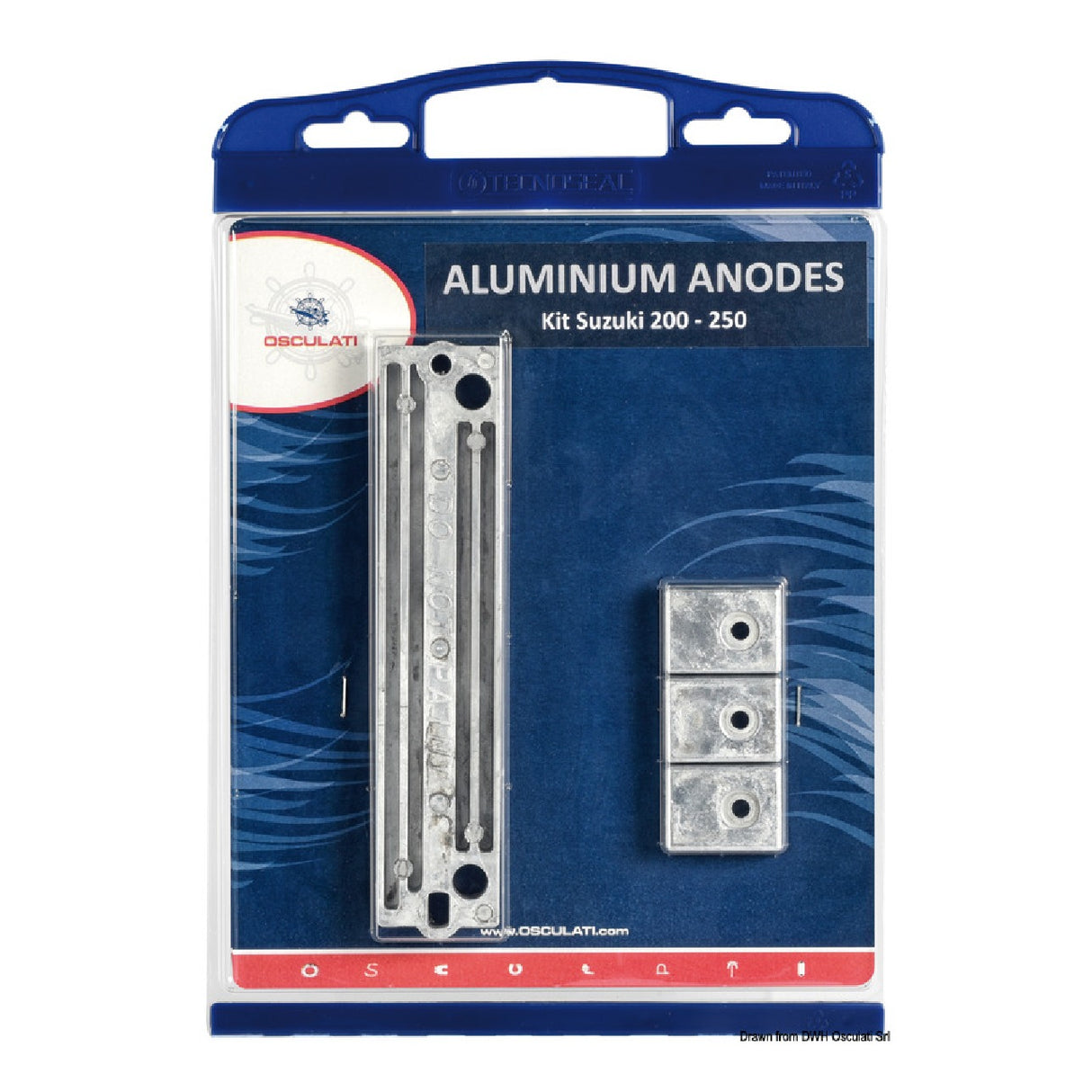 Kit ánodos Osculati Suzuki 150/250 CV 43.372.00