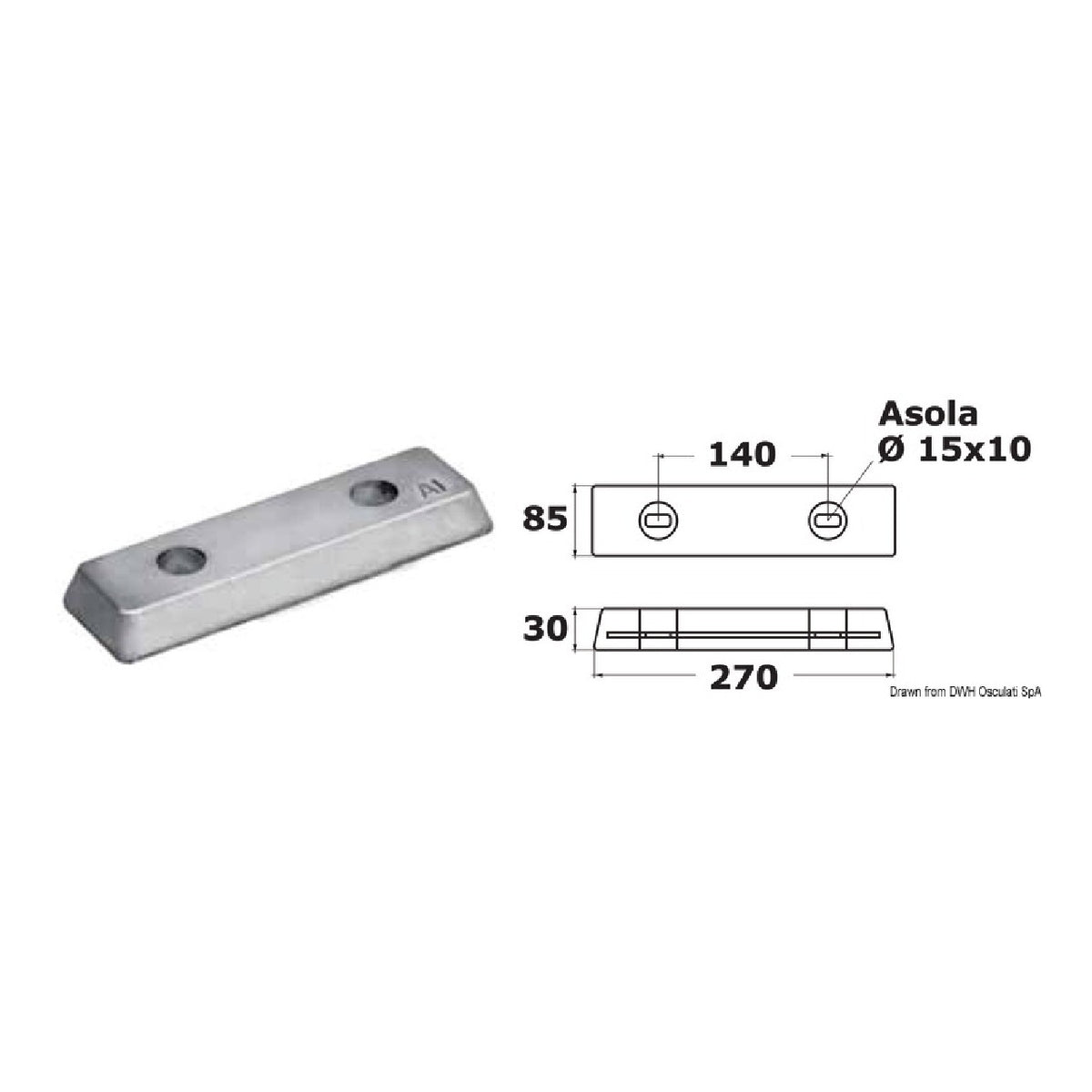 Osculati Volvo IPS Anoden-Kit 43.509.00