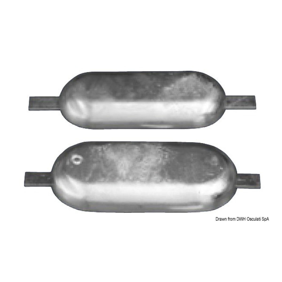 Osculati Magnesiumanode zum Schweißen 43.908.02