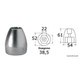 Osculati Ogiva für Bravo III 43.966.50