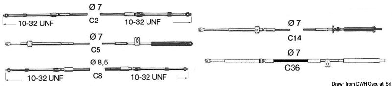 Ultraflex C8 5' Fernbedienungskabel