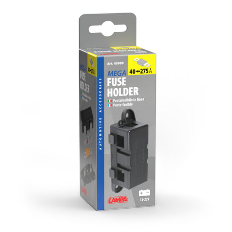 Lampa Porta fusibile tipo ANL con coperchio 45009