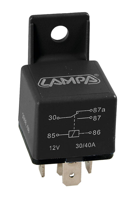 Lampa Relay universale 5 contatti - 12V - 30A 45501