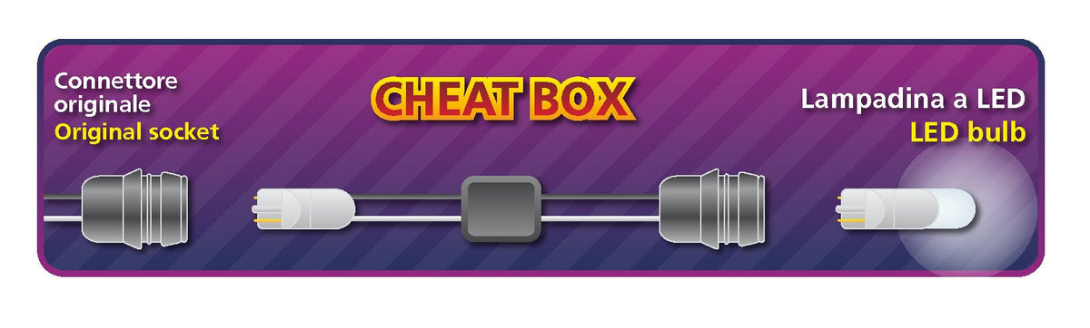 Pilot Cheat-Box kit per lampadine a Led con attacco T10, 12V