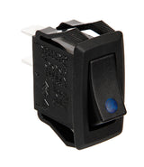 Lampa Micro Interruttore con Spia LED 12/24V Blu