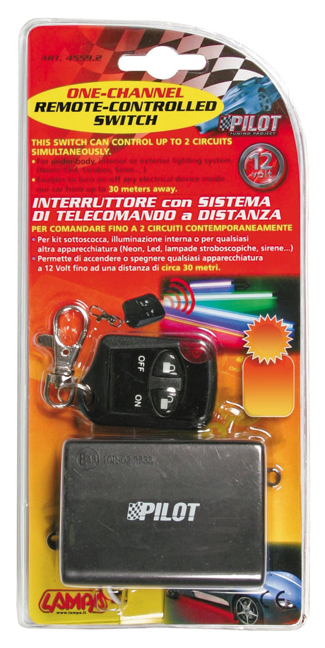 Pilot Interruttore con telecomando 12V