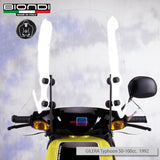 Biondi Parabrezza Pro Yamaha Spy 50 1996 Trasparente con Attacchi