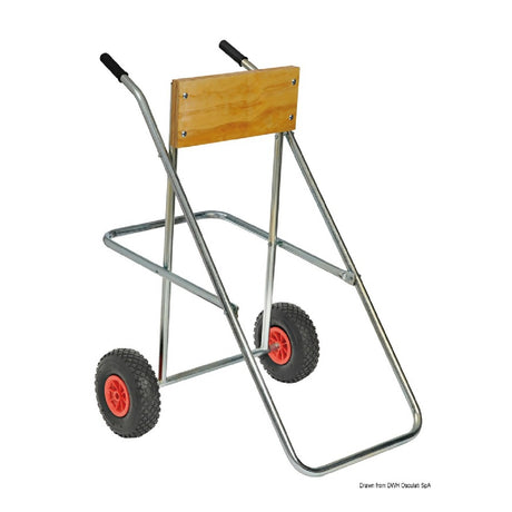 Osculati Cavalletto portamotore Medium pieghevole 47.372.10 - AmerigoStore