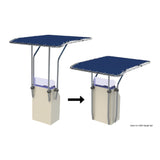 Oceansouth T-Top in alluminio retrattile