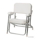 Osculati Kapitänsstuhl aus eloxiertem Aluminium 48.340.00