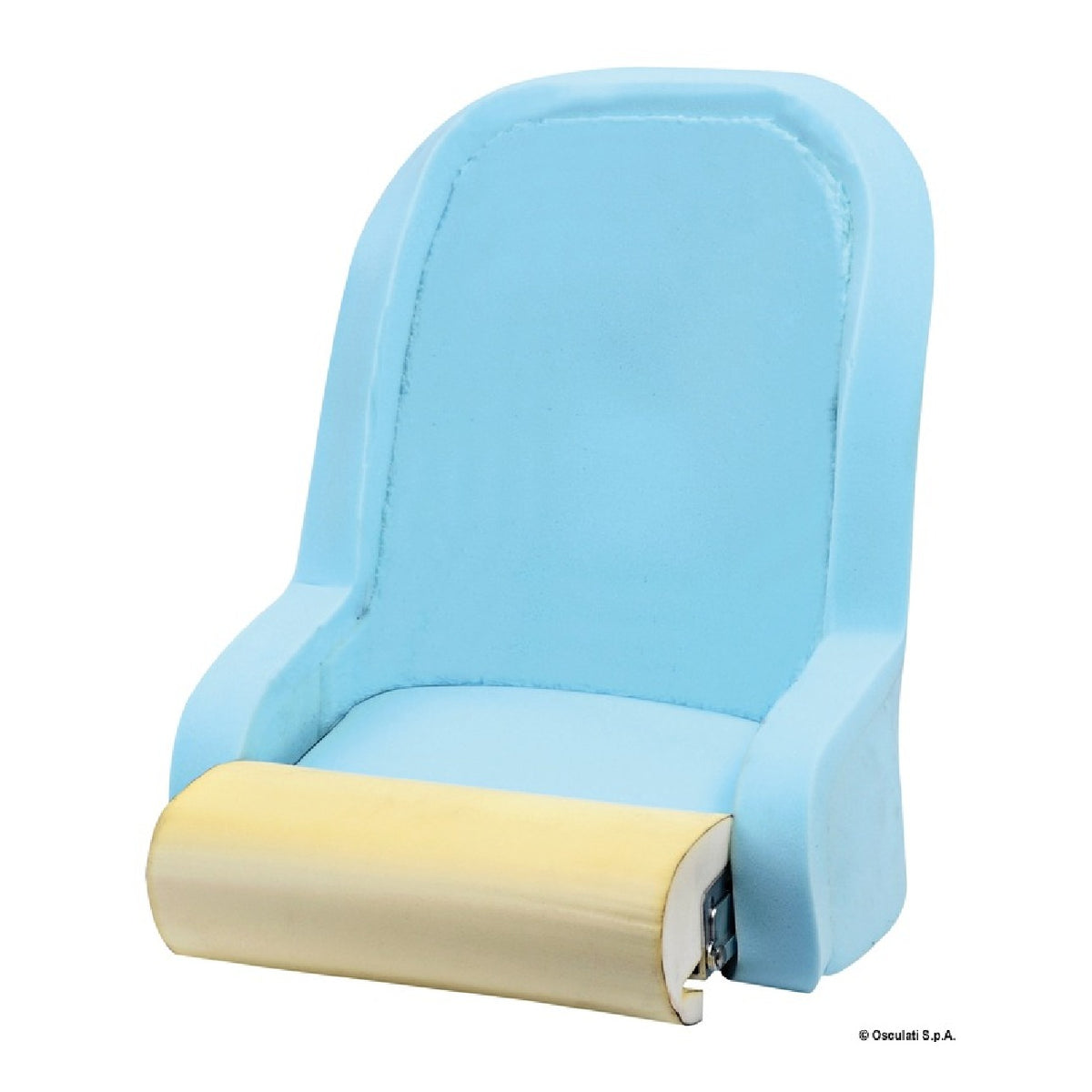 Osculati Compact gepolsterter Sitz mit Klappfunktion H51 48.410.05